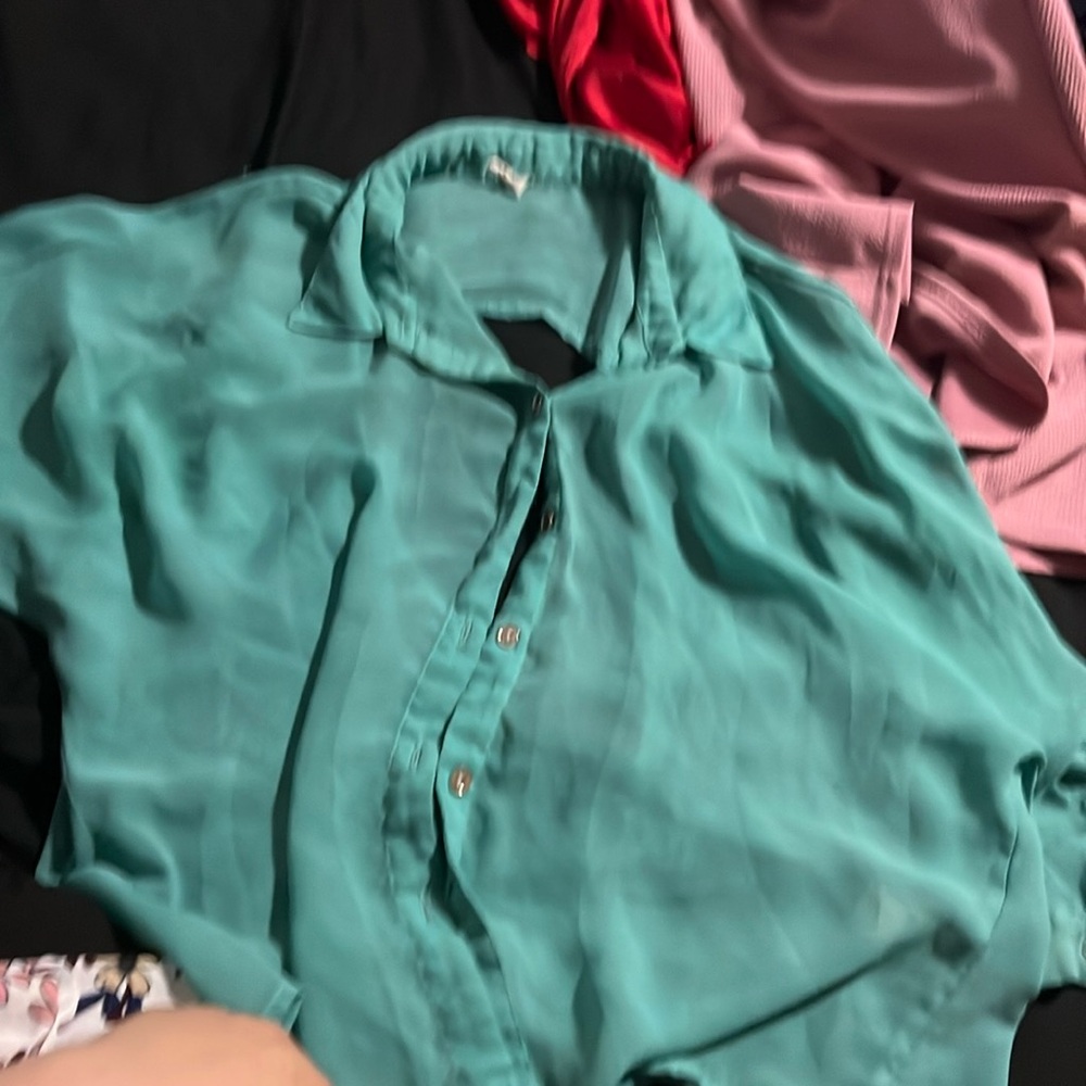 Blue blouse
